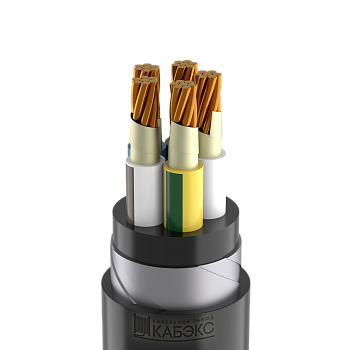 Кабель силовой бронированный ВБШвнг(А) -FRLSLTx 5х25 мк(N,PE)-0,66 Кабэкс ТХМ00382063