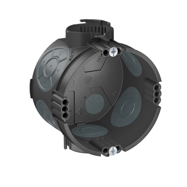 OBO Bettermann Коробка монтажная для сплошных стен с воздухонепронецаемыми мембранными вводам Ø60мм H46мм,с винтами 2003707