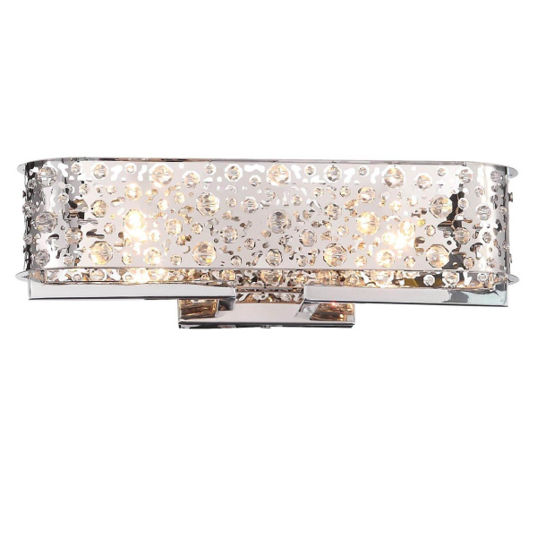 Купить ST Luce SL1117.101.01 Светильник настенный Хром/Хром, Прозрачный G9 2*3W