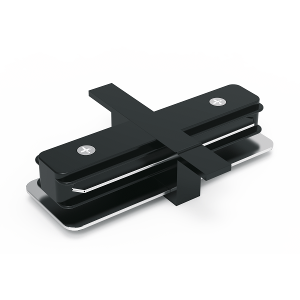 Купить Gauss Коннектор для встраиваемых трековых шинопроводов прямой (I) черный TR131