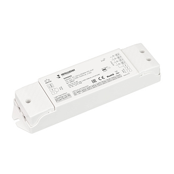 Arlight INTELLIGENT ARLIGHT Диммер SMART-CC-2042-RGBW-PD-SUF (12-48V, 4x350-1200mA, 2.4G) (IARL, IP20 Пластик, 5 лет) 037421