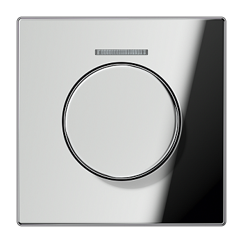 JUNG Накладка роторного механизма со световодом, хром GCR1940KO5