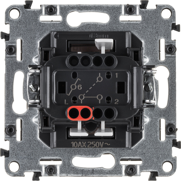 Купить Legrand Valena ALLURE DIY Бел Переключатель 1-клавишный 10А 250В 752706