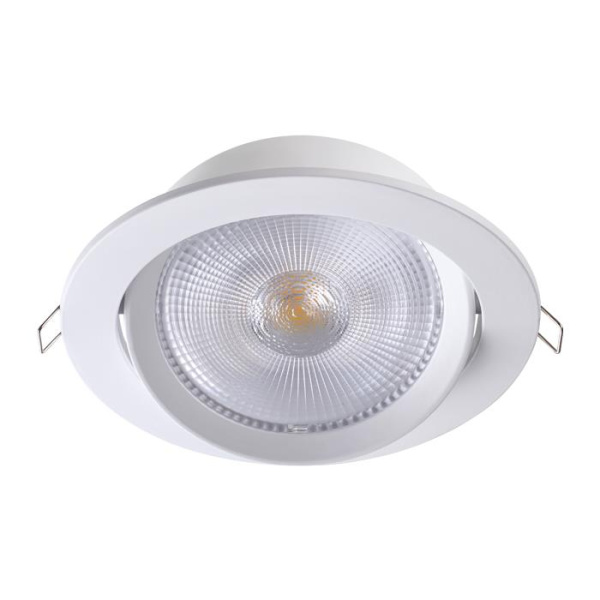 Novotech 358000 NT19 091 белый Встраиваемый поворотный светильник IP20 LED 3000К 20W 85-265V STERN