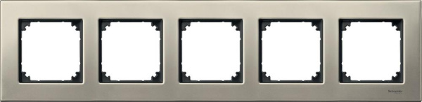 SE Merten SM M-Elegance Титан Рамка 5-ая MTN403505