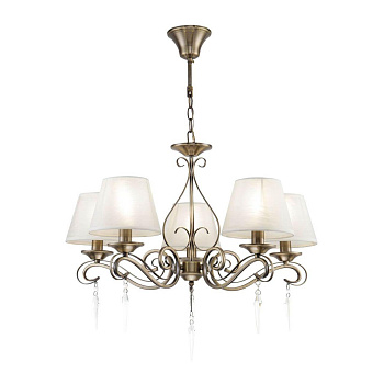 Freya Classic Bonfi Бронза Антик Люстра E14 40W FR2017PL-05BZ