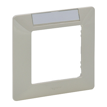 Legrand Valena LIFE Слоновая кость Рамка 1-ая с полем для надписи 754051