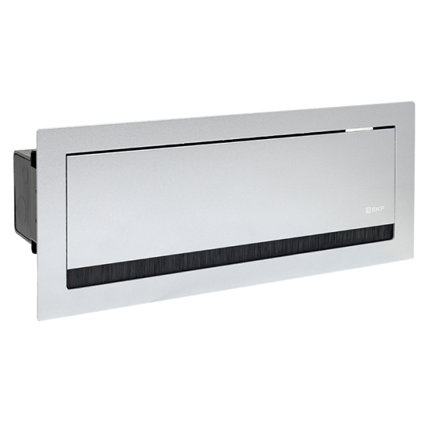 EKF PROxima Встраиваемый настольный лючок, 8 модулей, C-Line