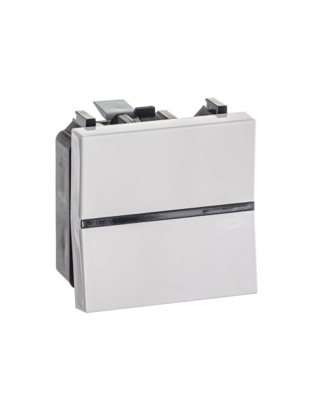 Купить ABB NIE Zenit Бел Выключатель 1-клавишный 2 мод 2CLA220100N1101