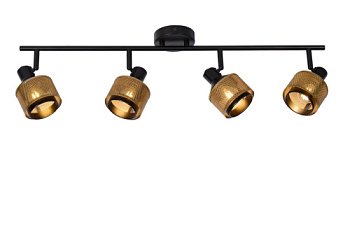 Lucide RAFA Прожектор потолочный 4xE14 Black 77980/04/30