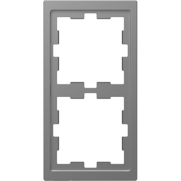 SE Merten D-Life Нержавеющая Сталь Рамка 2-ая MTN4020-6536