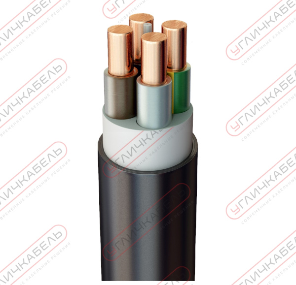 Кабель силовой ПвВГнг(А) -LS 4х10 ок(N)-1 Угличкабель PLLS5140100110000000