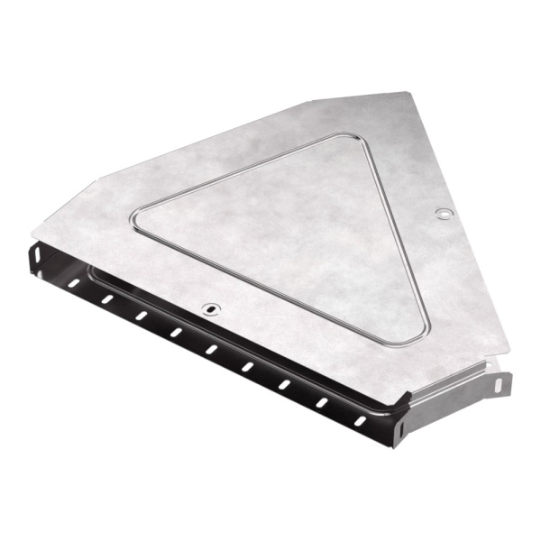 Промрукав Угол горизонтальный 45 градусов с крышкой Стандарт 500х50 PR16.0616