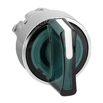 SE XB4 Головка для переключателя 22мм, зеленая ZB4BK1333