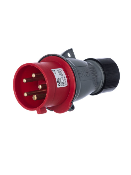 Купить ABB Easy&Safe Вилка кабельная 432EP6,32А,3P+N+E,IP44,6ч 2CMA101995R1000