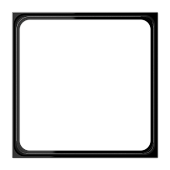 JUNG Промежуточная рамка черная LS981ZSW