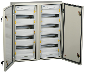 IEK Корпус металлический ЩРн-2x48з-1 74 У2 IP54 PRO MKM16-N-2X48-54-ZU