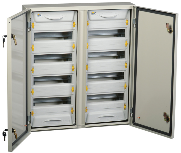 IEK Корпус металлический ЩРн-2x48з-1 74 У2 IP54 PRO MKM16-N-2X48-54-ZU