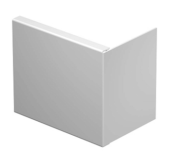 OBO Bettermann Заглушка торцевая кабель-канала WDK 100x130 мм, ПВХ, белый 6193395