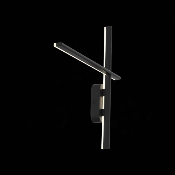 Купить ST LUCE SL394.401.02 Бра  Черный/Белый LED 2*10W