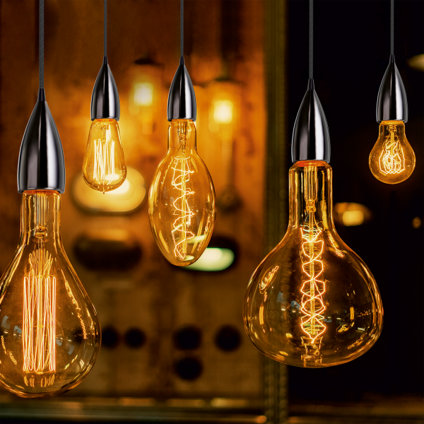 Купить Gauss Светильник подвесной PL031 черный E27, 1 м, 1/40