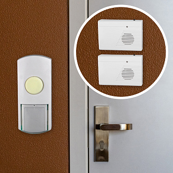 ЭРА C27-2 Звонок беспроводной, два динамика