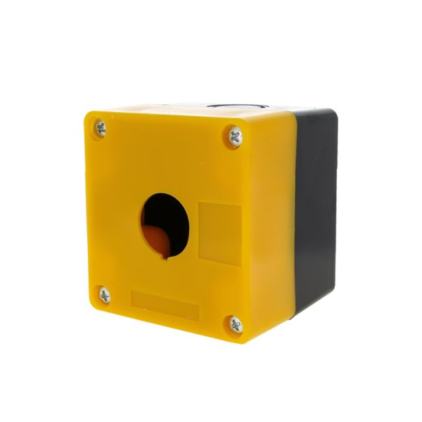 Купить EKF PROxima Корпус КП101 пластиковый 1 кнопка желтый