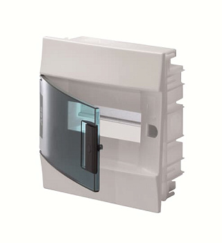 ABB Бокс в нишу Mistral41 8М зеленая дверь (с клемм) 1SLM004101A1202