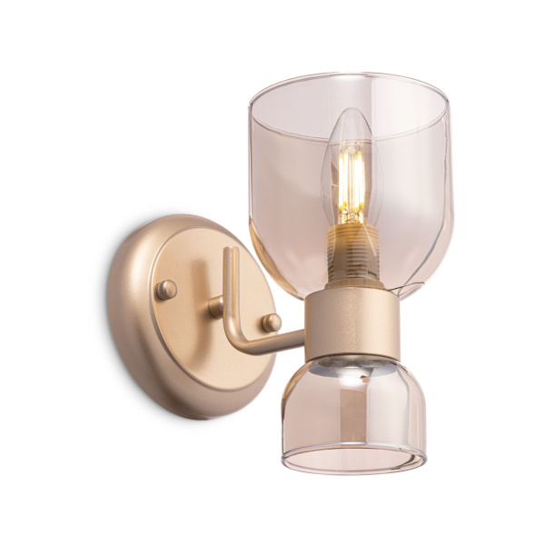 Купить Freya Modern Isla Матовое Золото Бра FR5094WL-01G