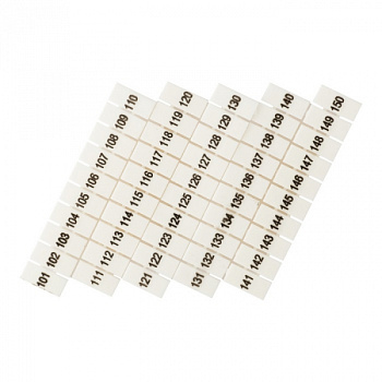 EKF PROxima Маркеры для JXB-ST 4 с нумерацией 100-150 (10 шт.)