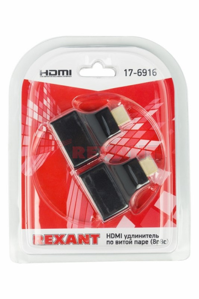 Купить HDMI удлинитель по витой паре (8p8c) Rexant 17-6916