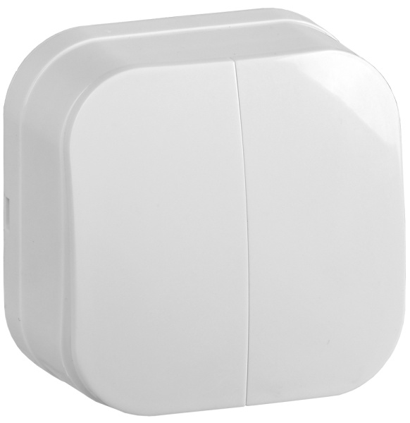 IEK GLORY ВС20-2-0-ХБ Выключ. 2-кл. о/у 10А GLORY белый