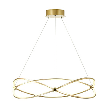 Odeon Light 4730/54L ODL20 48 золотой/прозрачный Люстра LED 4000K 54W 220V LESLA