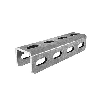 OSTEC Канальный внешний соединитель для СТРАТ-профиля 41х41 мм, толщ. 5,0 мм, гальван. цинк
