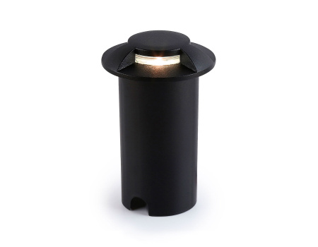 Ambrella Светильник светодиодный уличный в грунт ST6525 BK черный IP67 LED 4200K 1W D60*93