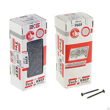 Tech-Krep Саморез ШСГД 3,8х51 (200 шт) - коробка с ок. 102125