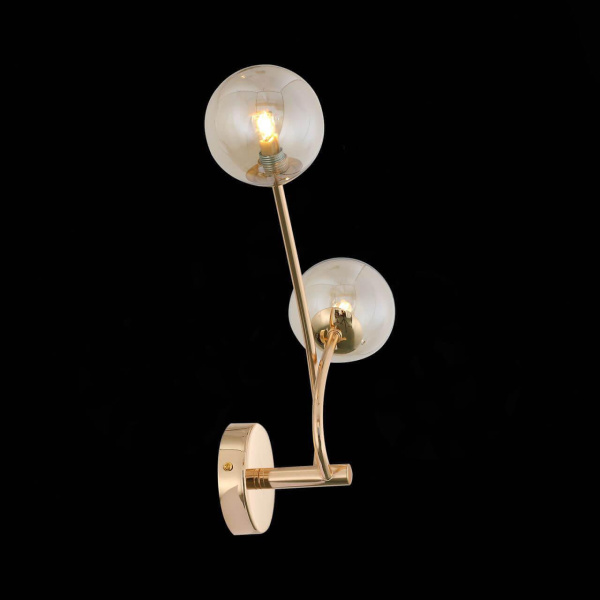 Купить ST LUCE SL435.201.02 Бра  Золото/Коньячный G9 2*28W