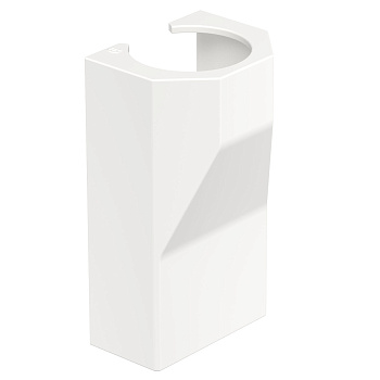 OBO Bettermann Адаптер для трубы 15x27x50 мм, белый 6193730