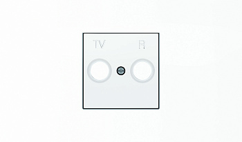 ABB SKY Альпийский белый Накладка для TV-R розетки 2CLA855000A1101