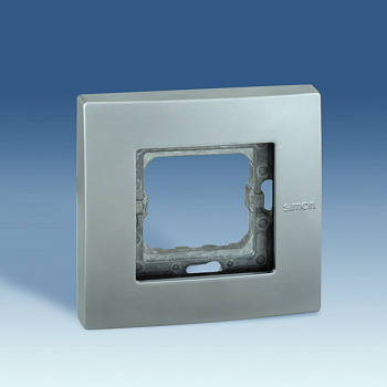 Simon 27 Scudo Алюминий Рамка 1-ая, Top Impact 2705610-033