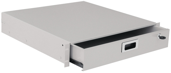 IEK ZPAS ITK Ящик выдвижной 19" 2U 460мм серый ZP-SSB35-2U-45