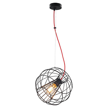 Lussole LGO Металл Черный /  Металл Подвес E27 60W LSP-9933