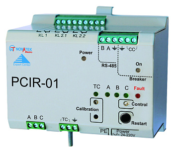 Новатек-Электро Прибор предварительного контроля сопротивления изоляции ППКСИ-01 в комплекте с делителями напряжения КВ5.00СБ(1шт); КВЗ.00СБ(3шт)