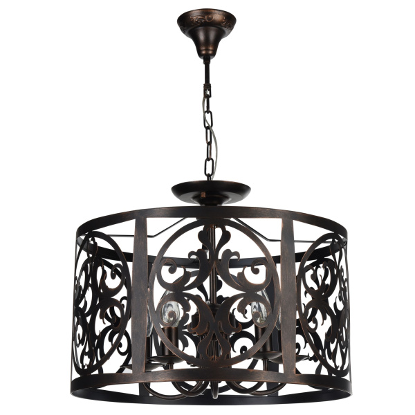 Maytoni House Rustika Коричневый Подвес 5xE14 60W H899-05-R Купить Maytoni House Rustika Коричневый Подвес 5xE14 60W H899-05-R