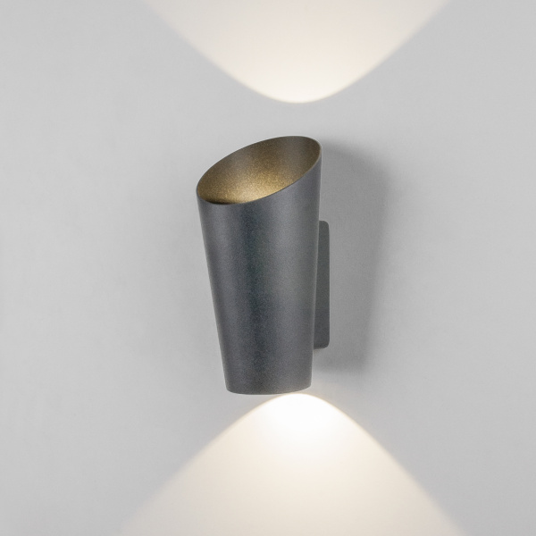 Elektrostandard 1539 TECHNO LED / Светильник садово-парковый со светодиодами Tronc серый a053449