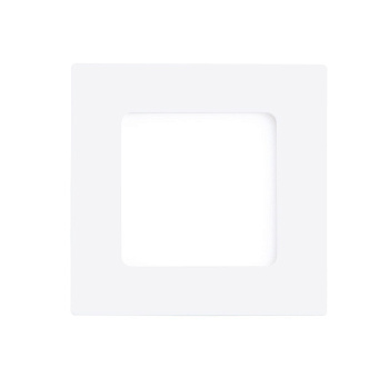 Eglo Светодиодная ультратонкая встраиваемая панель FUEVA 1, 2,7W (LED) 3000K, 85х85, белый 94045