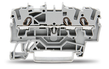 WAGO 3-проводная проходная клемма 2002-1301