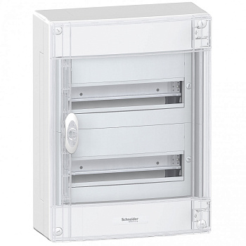 SE Pragma Бокс навесной 26мод (2р) 336x450x143 прозрачная пластиковая дверь PRA29213