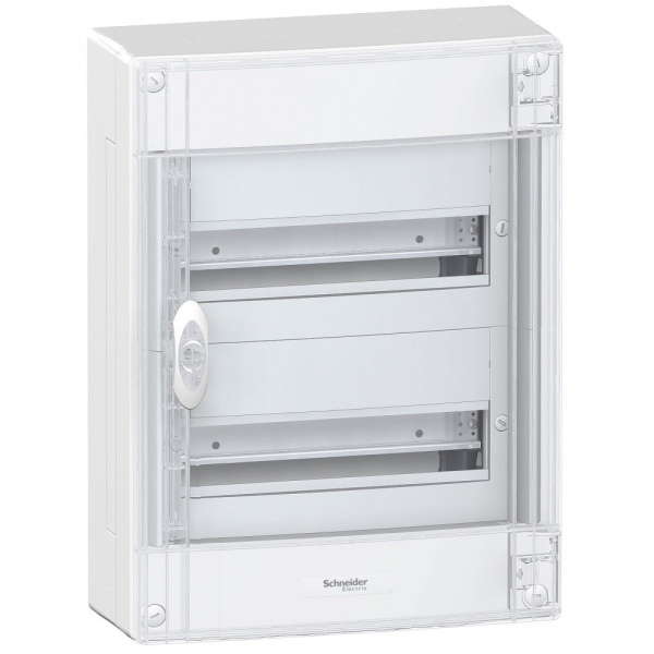 SE Pragma Бокс навесной 26мод (2р) 336x450x143 прозрачная пластиковая дверь PRA29213