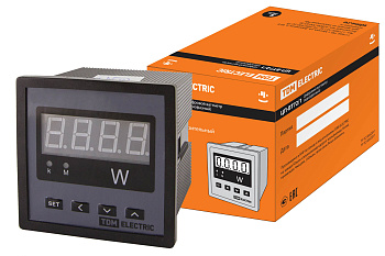 TDM Цифровой ваттметр (однофазный) ЦП-ВТ72/1 0-9999МВт-220В-0,5 (акционный, старая поверка) SQ1102-0510